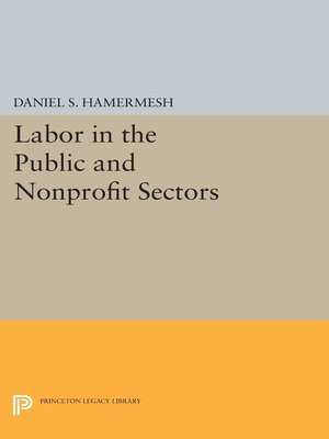 cover image of Labor in the Public and Nonprofit Sectors